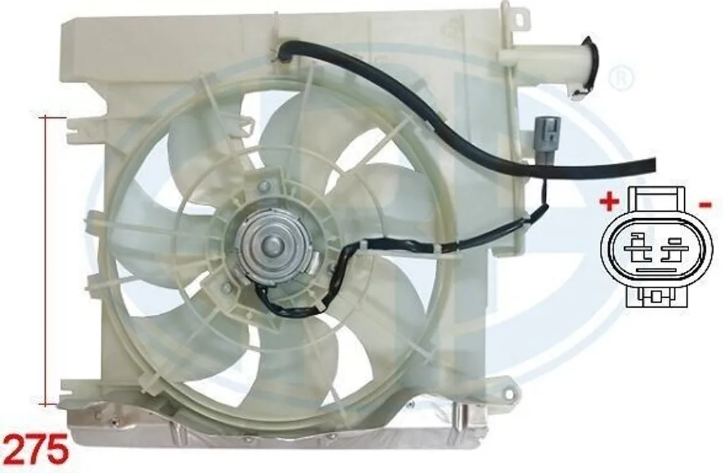 Ventilateur radiateur C1 (PM, PN) ERA 352012 idéal pour trajet urbain