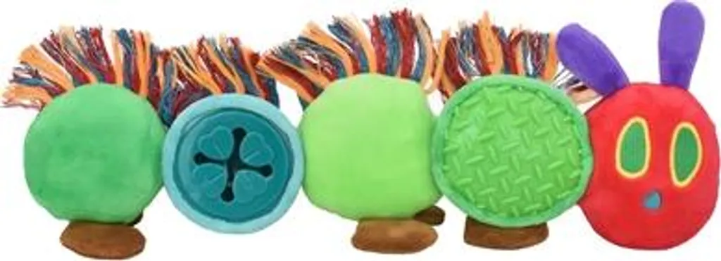 Doudou Chenille en peluche Eric Carle Jamais assez pour enfant 25 cm