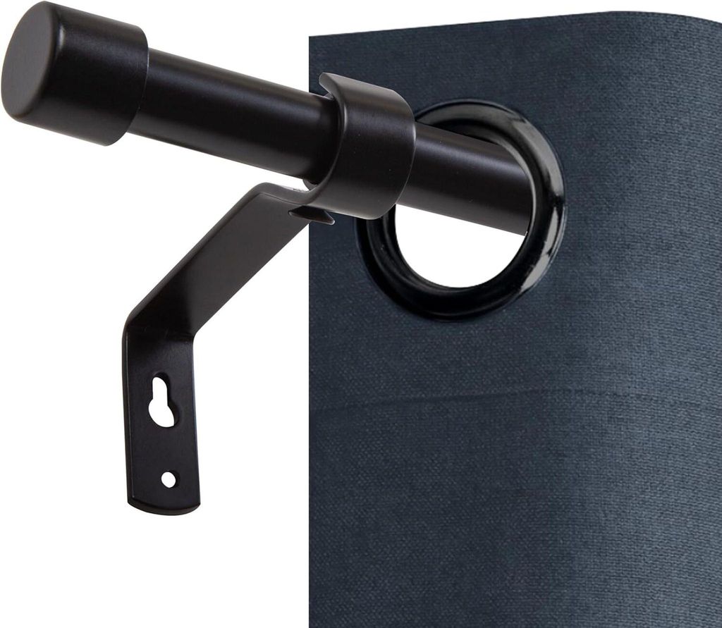 Gardinenstange ausziehbar 120 - 210 cm Vorhangstange Produktbild 