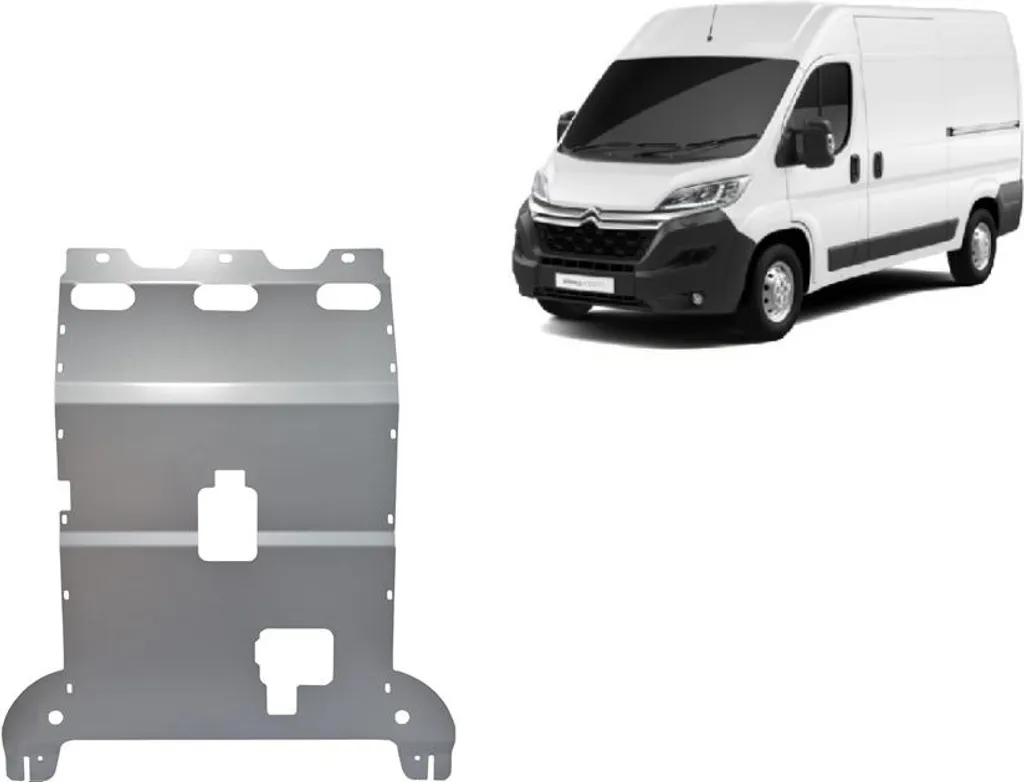 Sabot de protection moteur pour Citroen Jumper en aluminium robuste