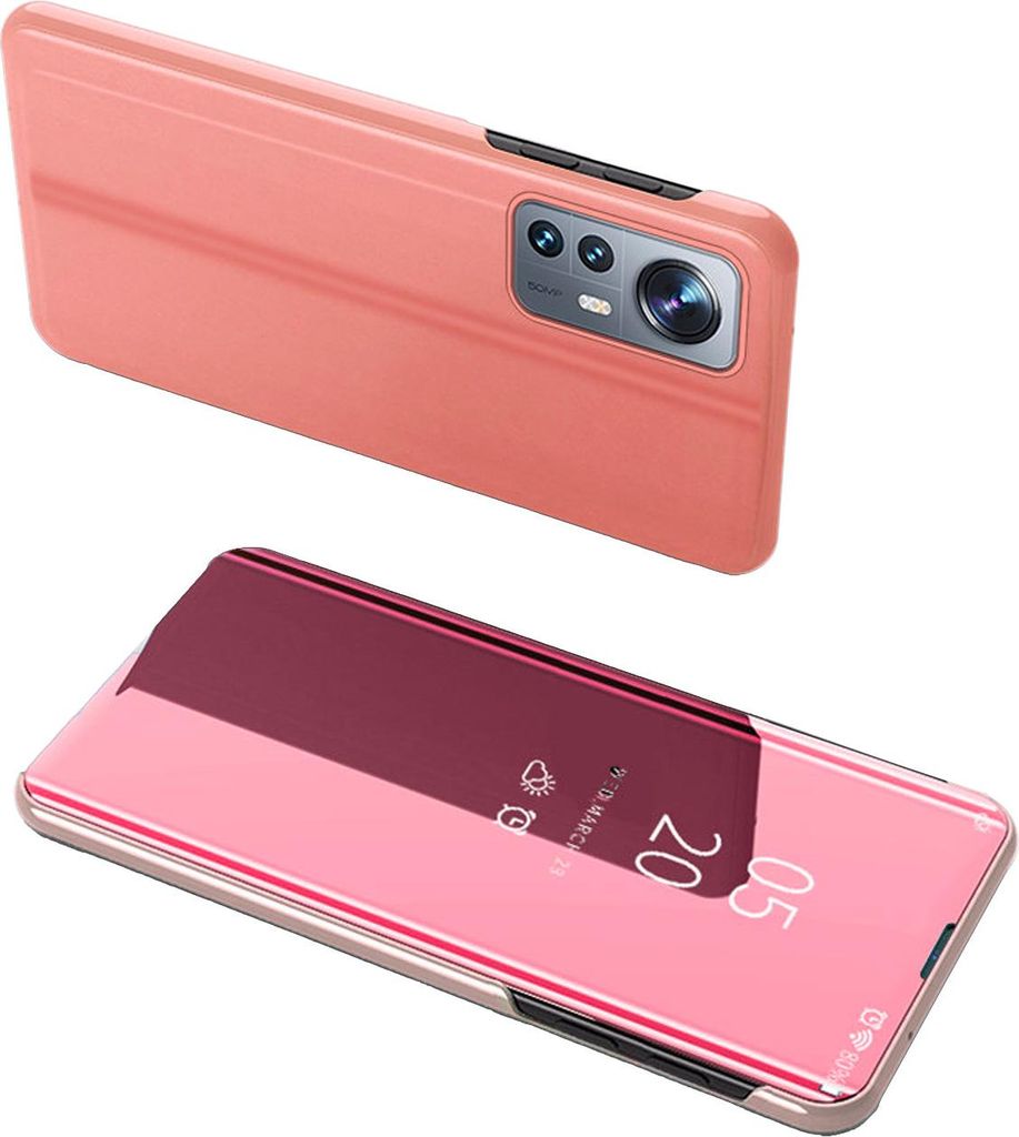 Klarsichthülle Xiaomi 12 Lite Flip Cover Rosa