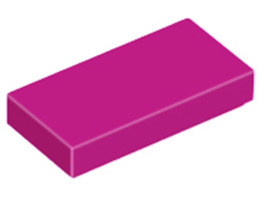 Lego 1x2 Fliesen 3069 - 1 Stück Magenta