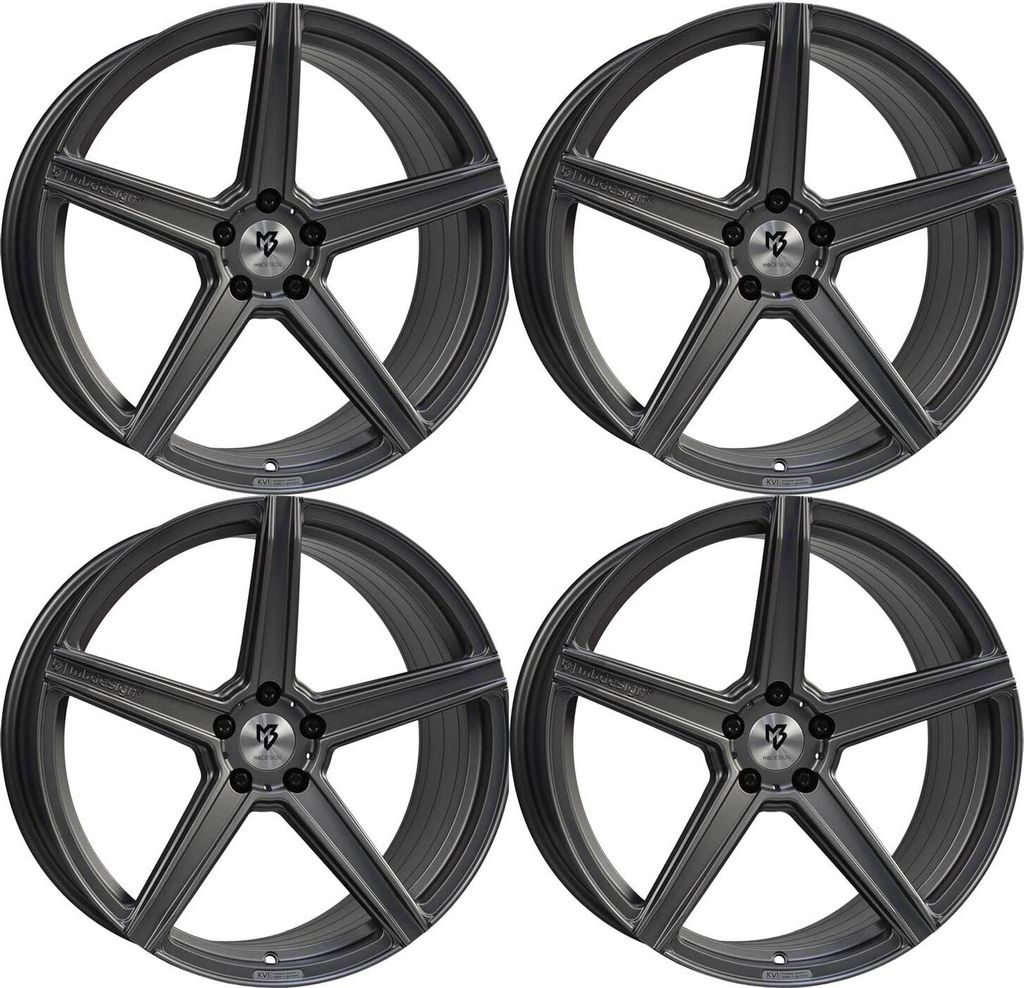 MB Design Felgen KV1S 9.0Jx21 ET 30 5x120 Grau 4-KV1S9021305GF-G1 kompatibel mit BMW X3 X4
