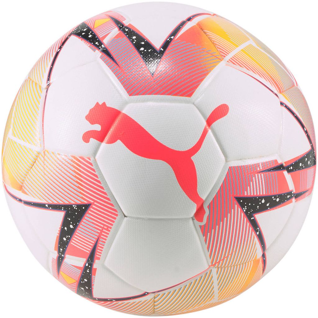 Puma Futsal 1 TB Ball FIFA Quality Pro Fußball weiß orange Produktbild 