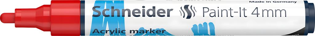 Schneider Acrylmarker Paint-It 320 4mm rot