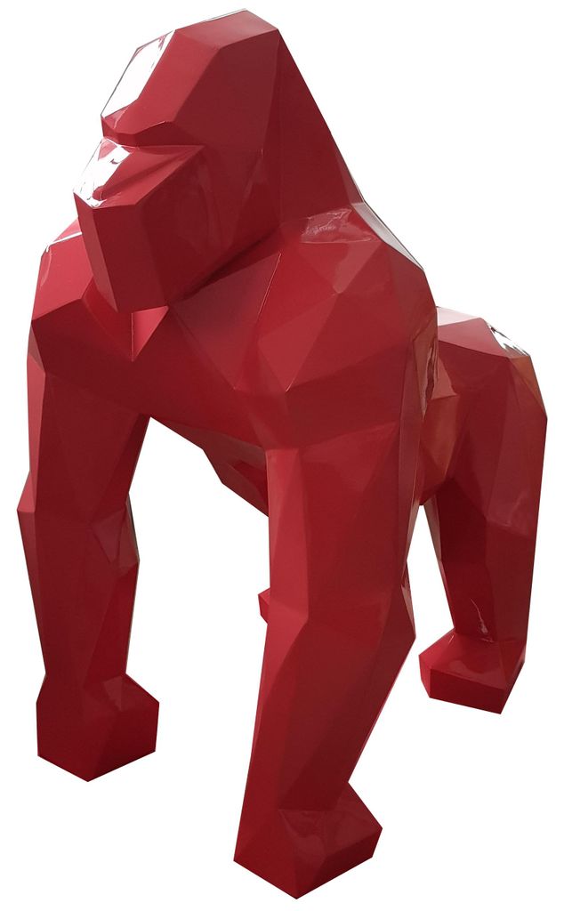 Gorilla Moderne Figuren Statuen Dekoration Deko Garten Neu Designet Figur Statue