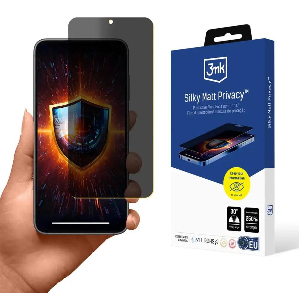 Samsung Galaxy S23 5G - 3Mk Silky Matt Privacy Zdjęcie produktu 