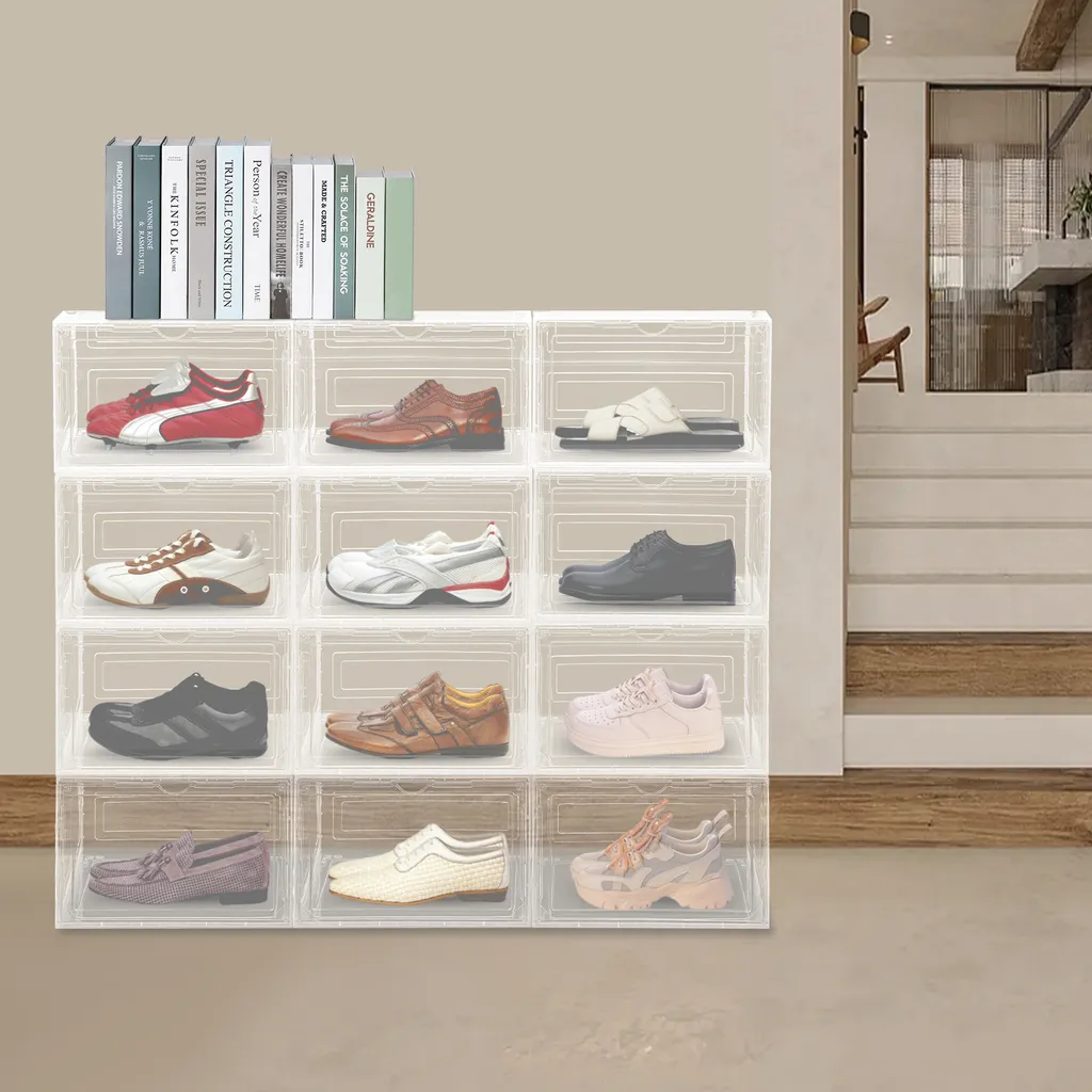 Rangement Chaussures pour Dressing : Boîtes de Présentation Empilables - 3