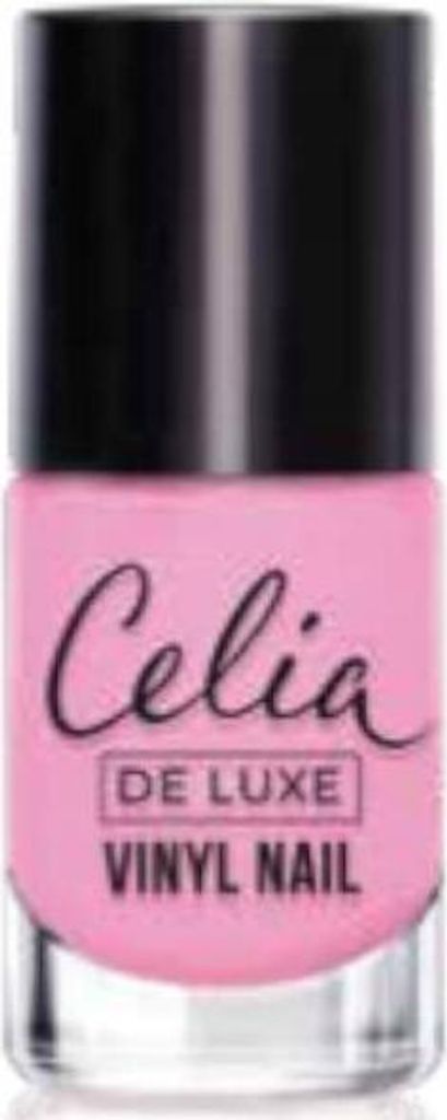 CELIA De Luxe Vinyl Nagellack 602 Rot-Rosa Glanz