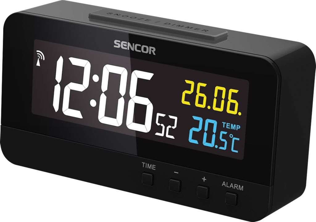 SENCOR SDC 4800 B - Digitální hodiny s budíkem a Obrázek produktu 