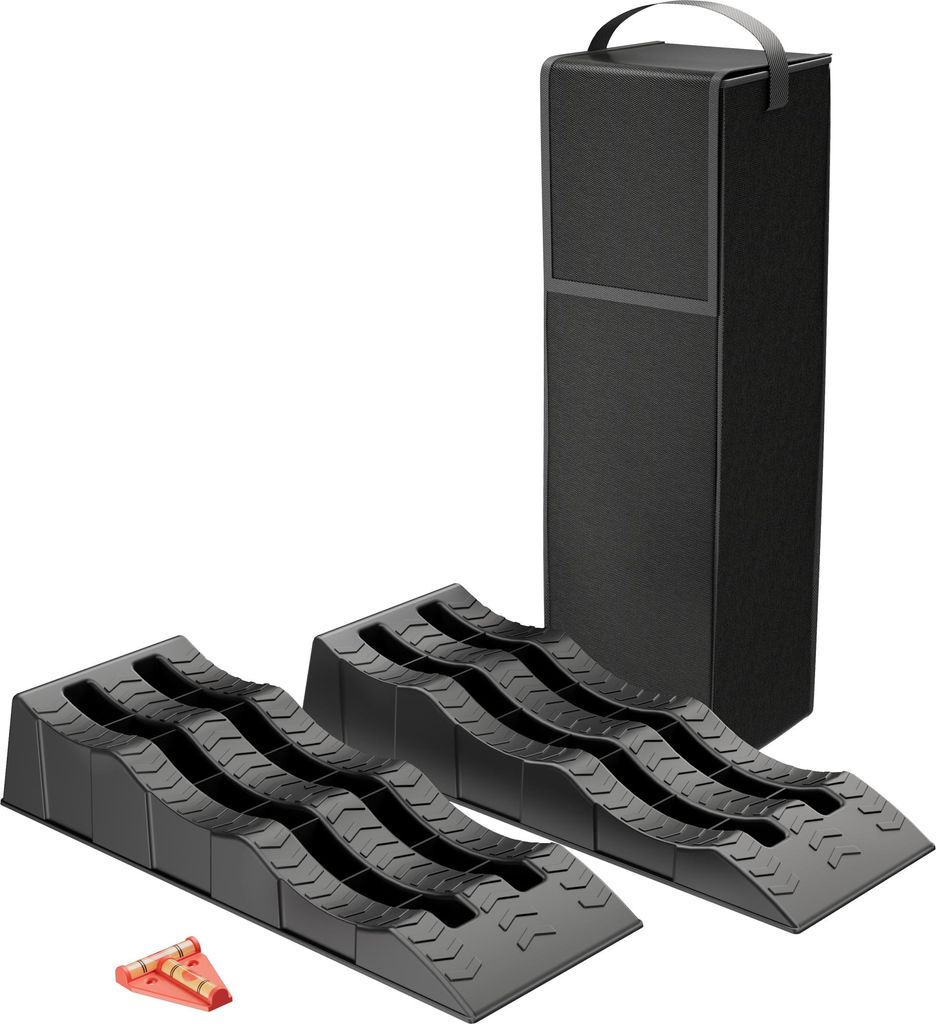 XPOtool Jeu Cales Niveau Plastique Noir 605 x 210 x 120 mm Image du produit 