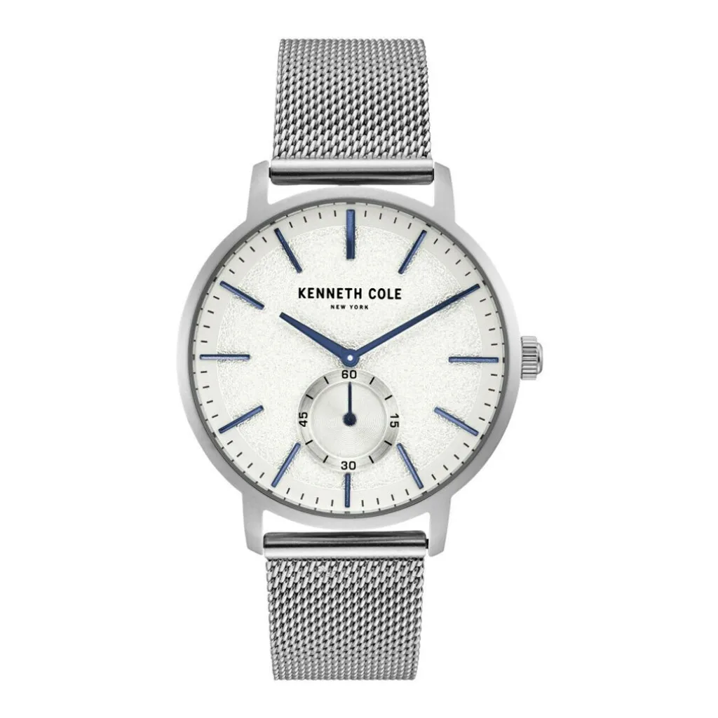Orologio Kenneth Cole KC50055002 Uomo - Acciaio Silver 42mm Luxury