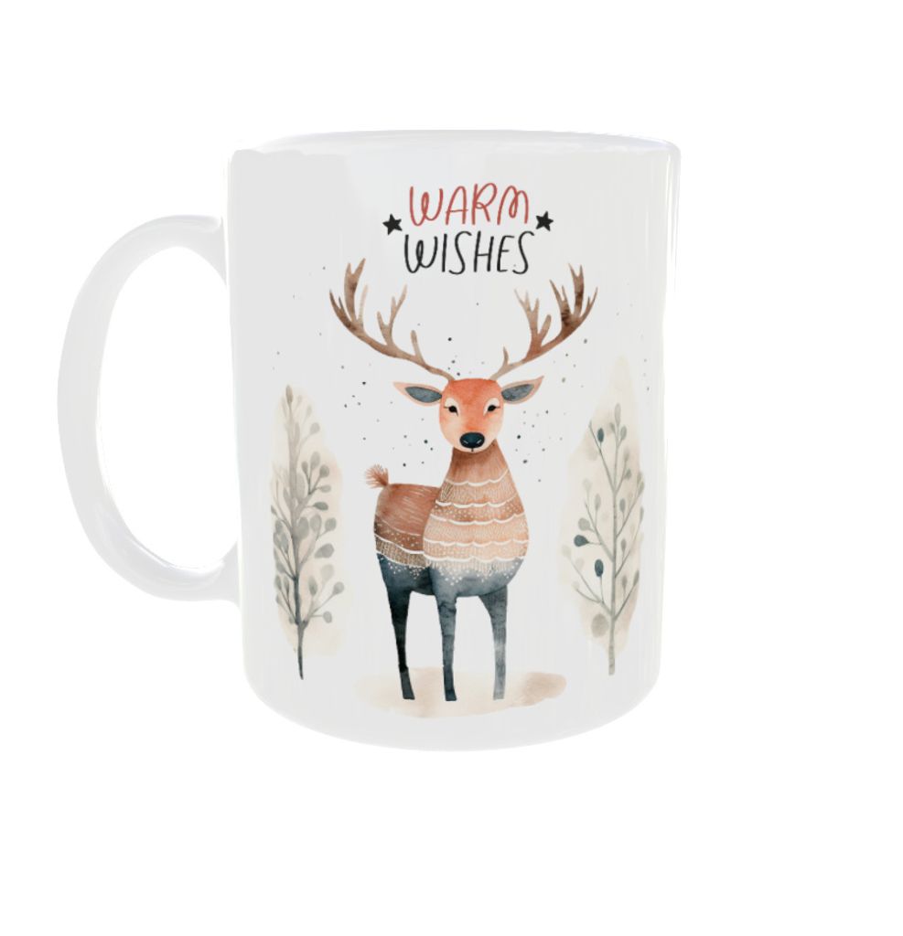 Becher 300ml Gemütlich Weihnachten Winter v8 Produktbild 