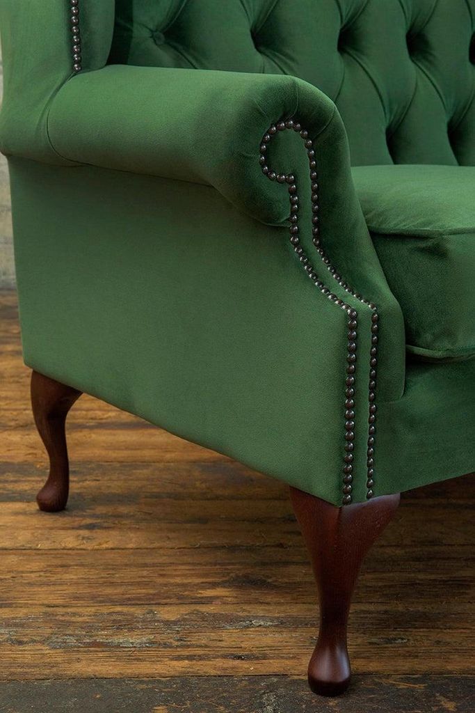 Design Chesterfield Stoff Couch Sofa Polster Sofas Neu 3 Sitzer Couchen Samt Neu