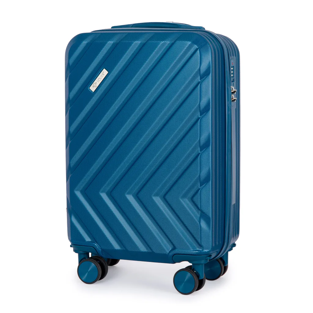 Valigia Trolley Rigido Solier Kyoto STL1071 BLUE - ABS Tecnico S