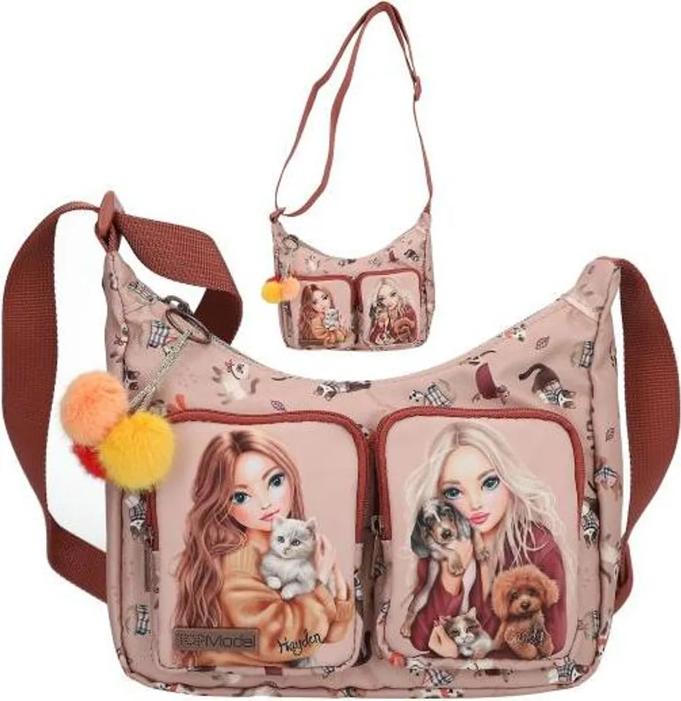 TOPModel FUR EVER FRIENDS Regalo Bambina Astuccio Beige Illustrato