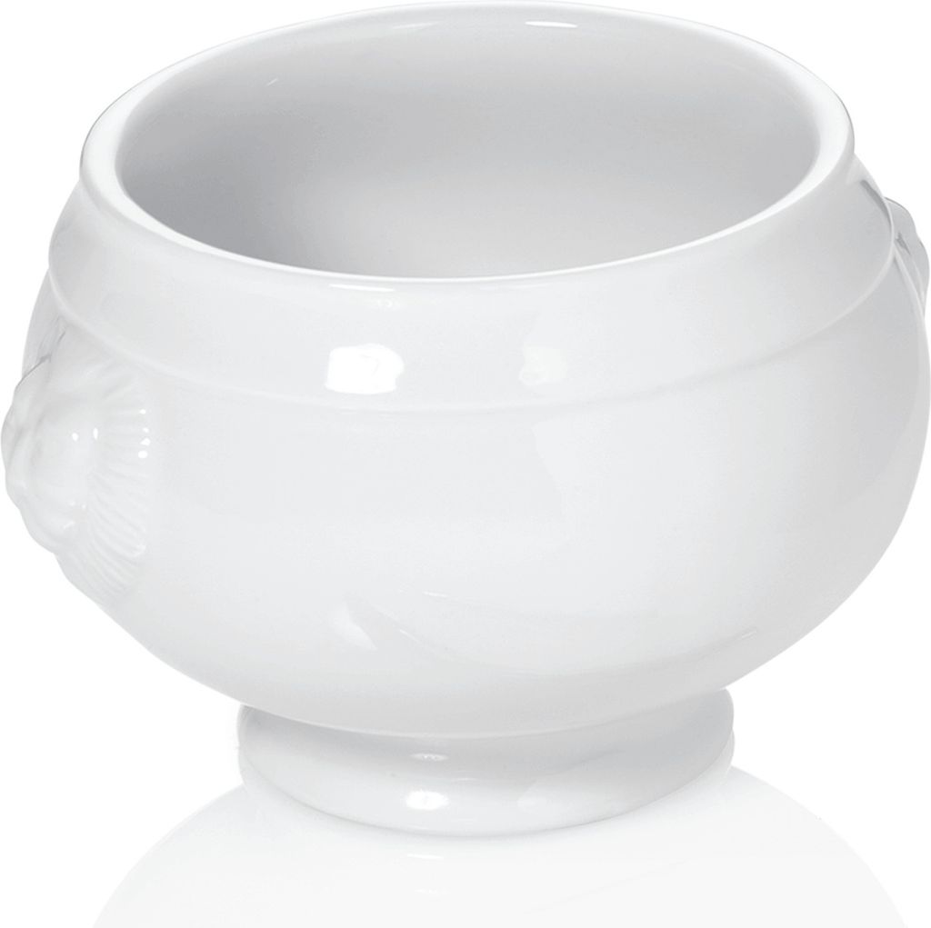Miska s hlavou leva 500 ml, biela, porcelánová Obrázok produktu 