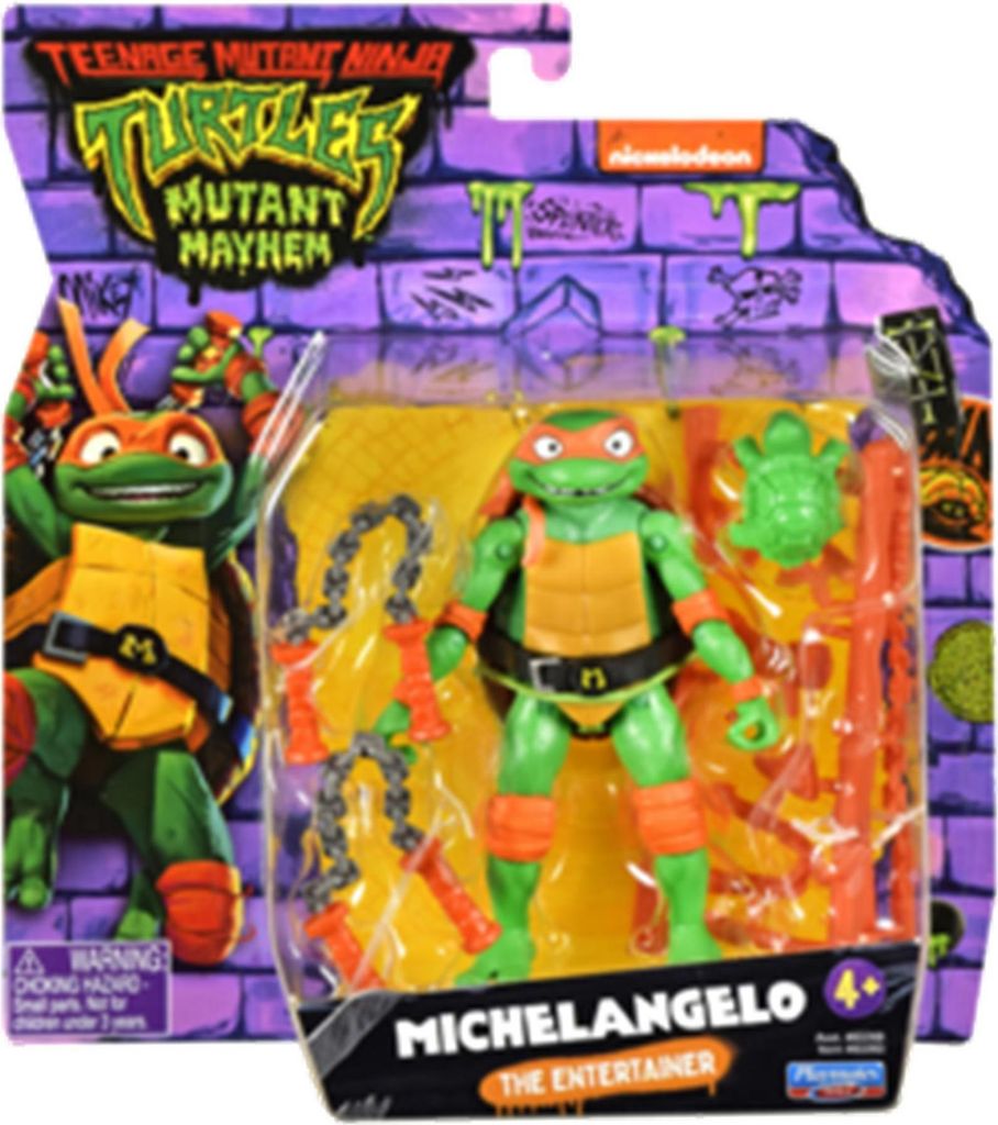 Teenage Mutant Ninja Turtles Playing Figure - Michelangelo Image du produit 