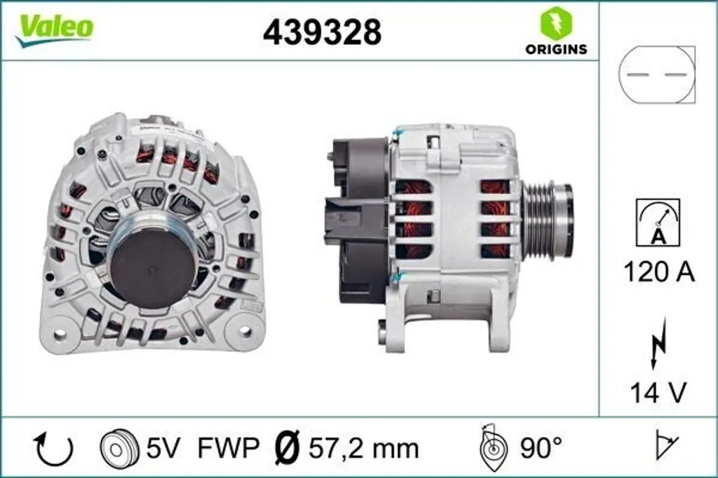 Alternateur pour Audi A4 et VW Bora - Réparation charge batterie 12V