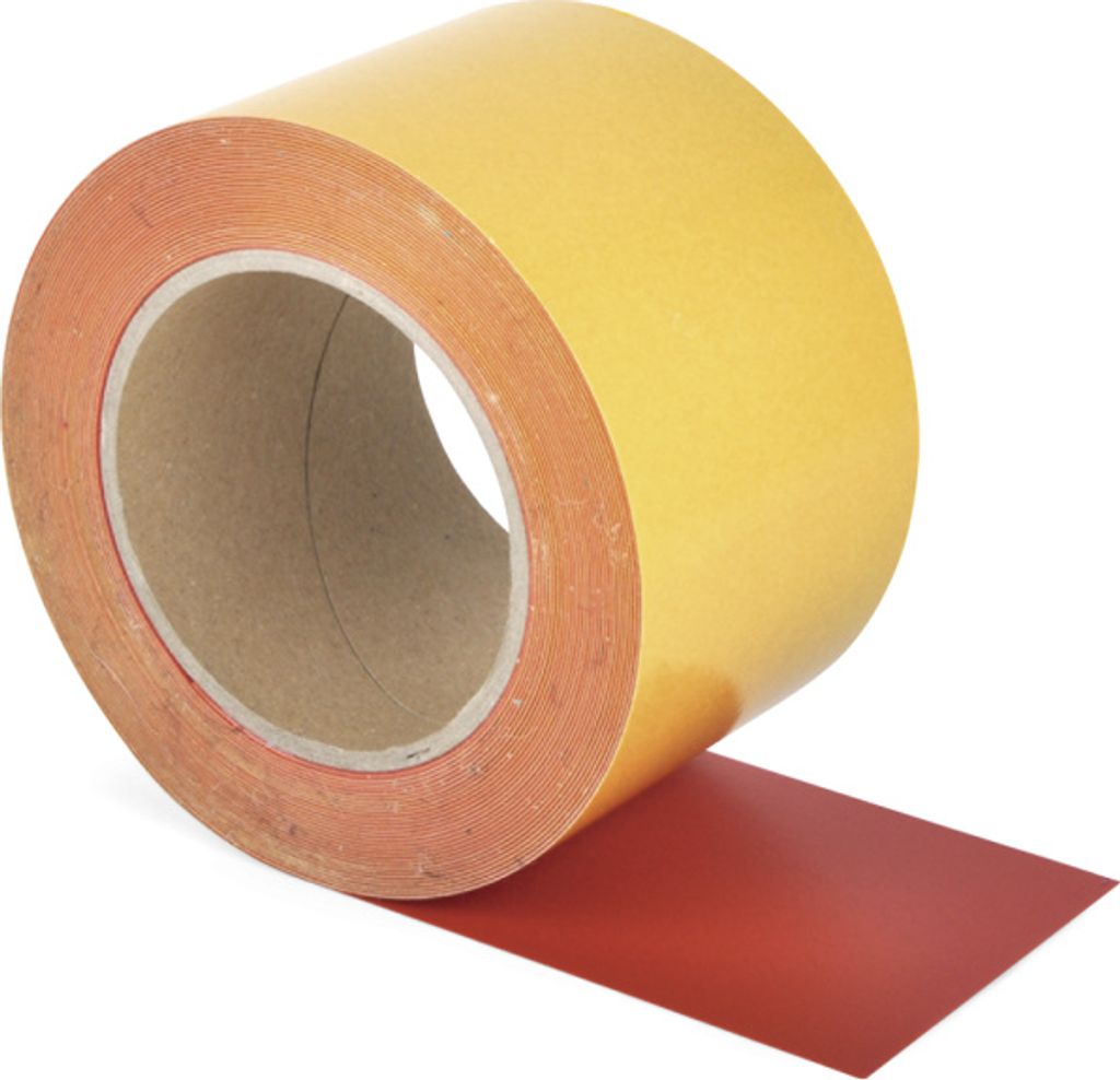 Universelles Bodenmarkierungsband WT-5125, PVC, Rot, 75 mm x 10 m