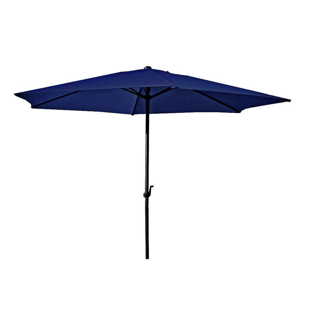 Sonnenschirm BLAU, Ø 300 cm, 6 Streben