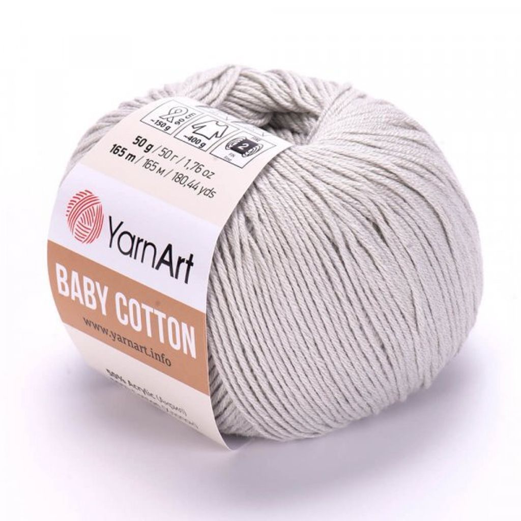 YarnArt Baby Baumwolle 451 – Weiches -Baumwollgarn in Produktbild 