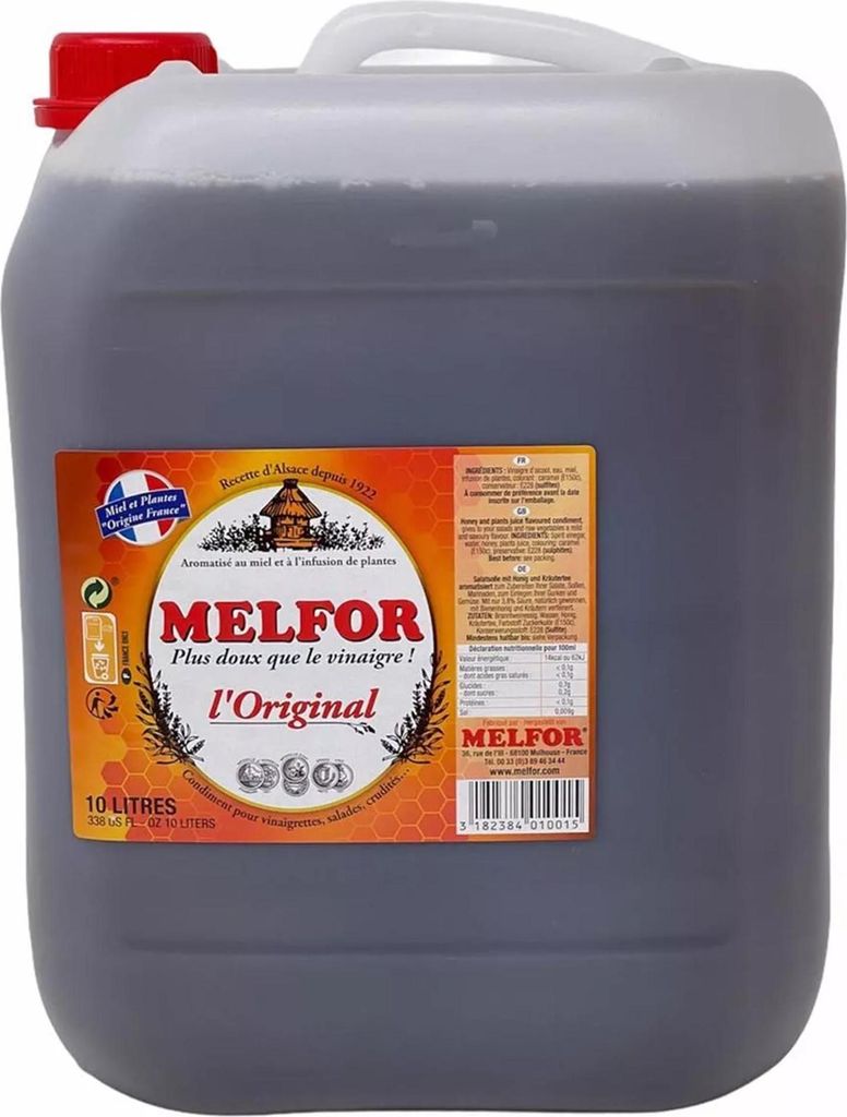 Melfor l'original - Original Essig Würzmittel, 10 Liter Produktbild 