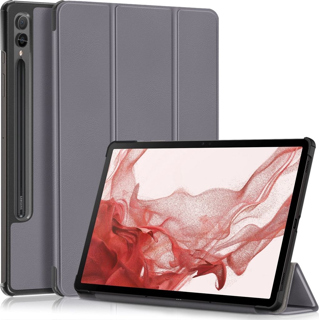 Für Samsung Galaxy Tab S10 Plus / S9 Plus FE Plus / S8 Plus 3folt Wake UP Smart Cover Tasche Hülle