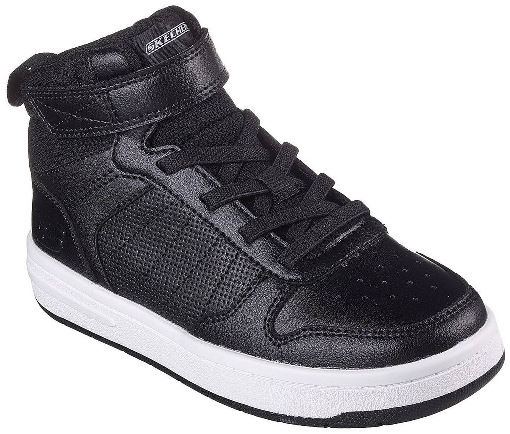 Skechers Smooth Street Vorrez Black And White / Leather Produktbild 