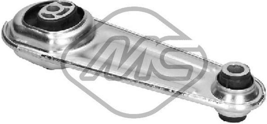 Metalcaucho Motorlager Hinten für RENAULT Clio III Schrägheck (BR0/1, CR0/1) 06806