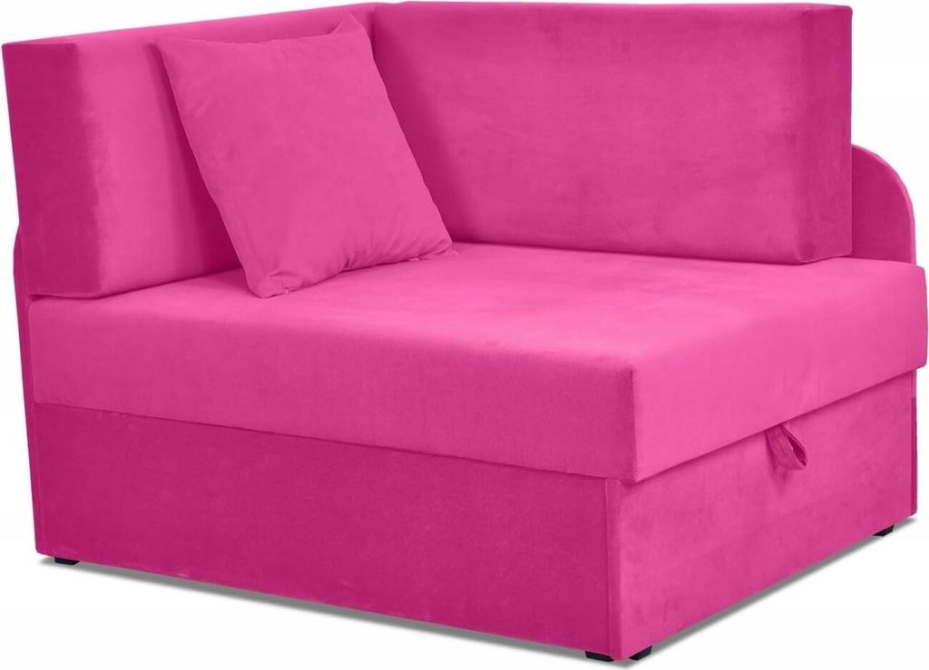 Family Meble Kindersofa Denis Ecksofa mit Schlaffunktion Bettzeugbehälter Klappbares 3 Schlaflängen Strapazierfähiges Material Schmutzabweisend ...