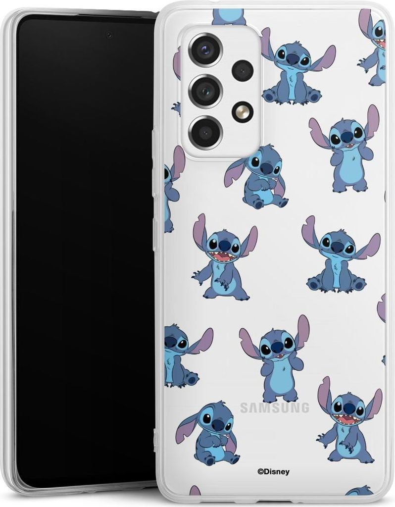 DeinDesign Handyhülle für Samsung Galaxy A53 5G Silikon Hülle Case Smartphone Schutzhülle Disney Offizielles Lizenzprodukt Lilo & Stitch