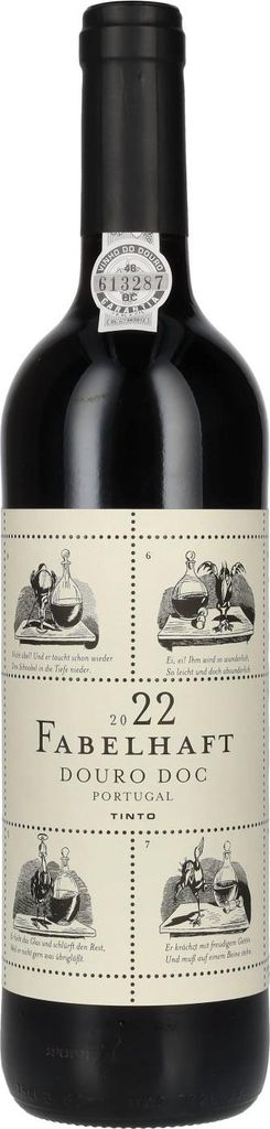 A bottle of red wine against a white background.
