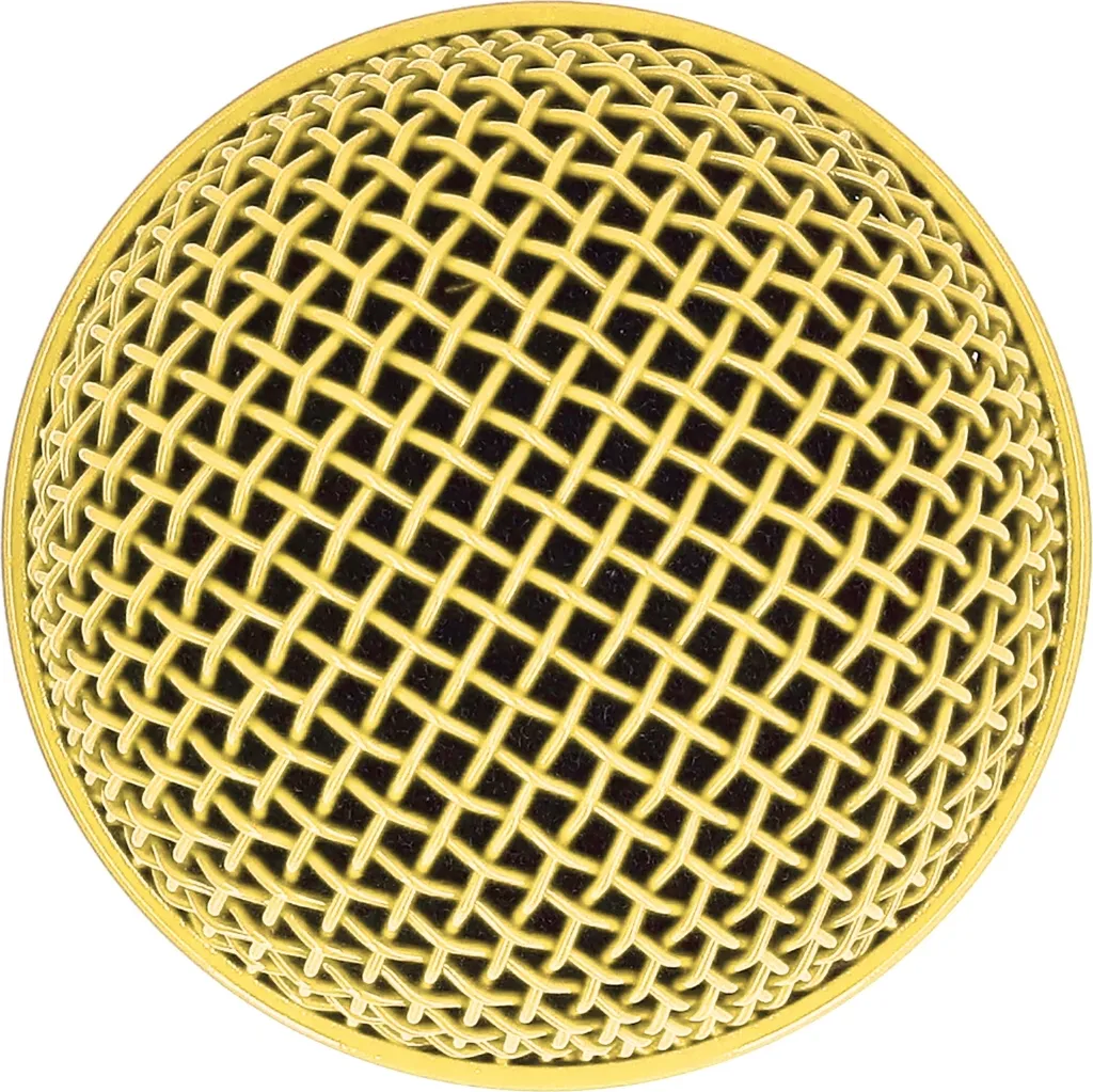 Griglia di ricambio del microfono, sostituzione della testa del microfono, testa a sfera di ricambio del microfono a griglia, testa a griglia del microfono a maglia, griglia a sfera di ricambio del microfono, griglia a maglia di ricambio per i microfoni SM58S - 1
