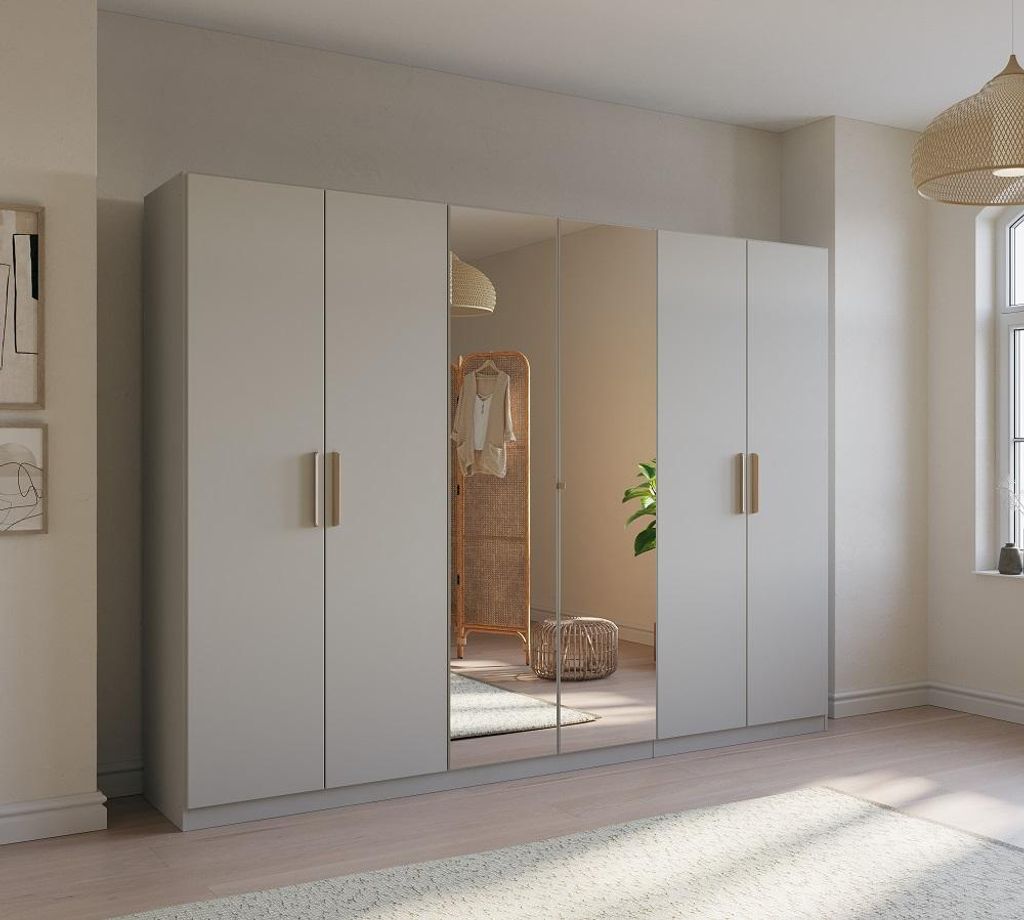 Kleiderschrank Drehtürenschrank Quadra-Spin | 6-türig | mit Produktbild 
