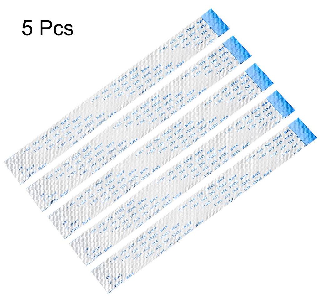 Flexibles Flachkabel,34 Pins 0,5mm Pitch 150mm FPC FFC Flexibles Flachbandkabel LCD-TV Auto-Audio-DVD-Player Laptop 5 Stš¹ck(Type B)