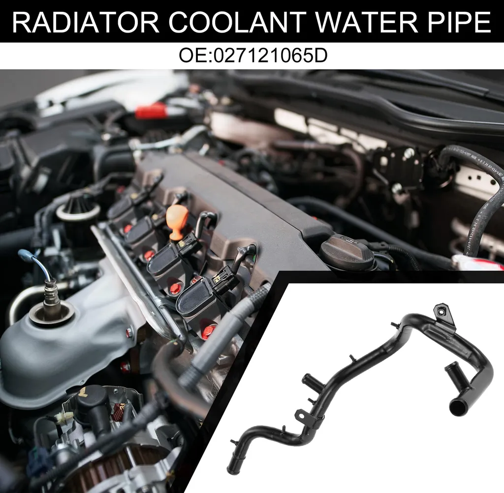 Tuyau d'Eau de Refroidissement Métallique pour VW Golf 1.8 GTI 83-91 Noir