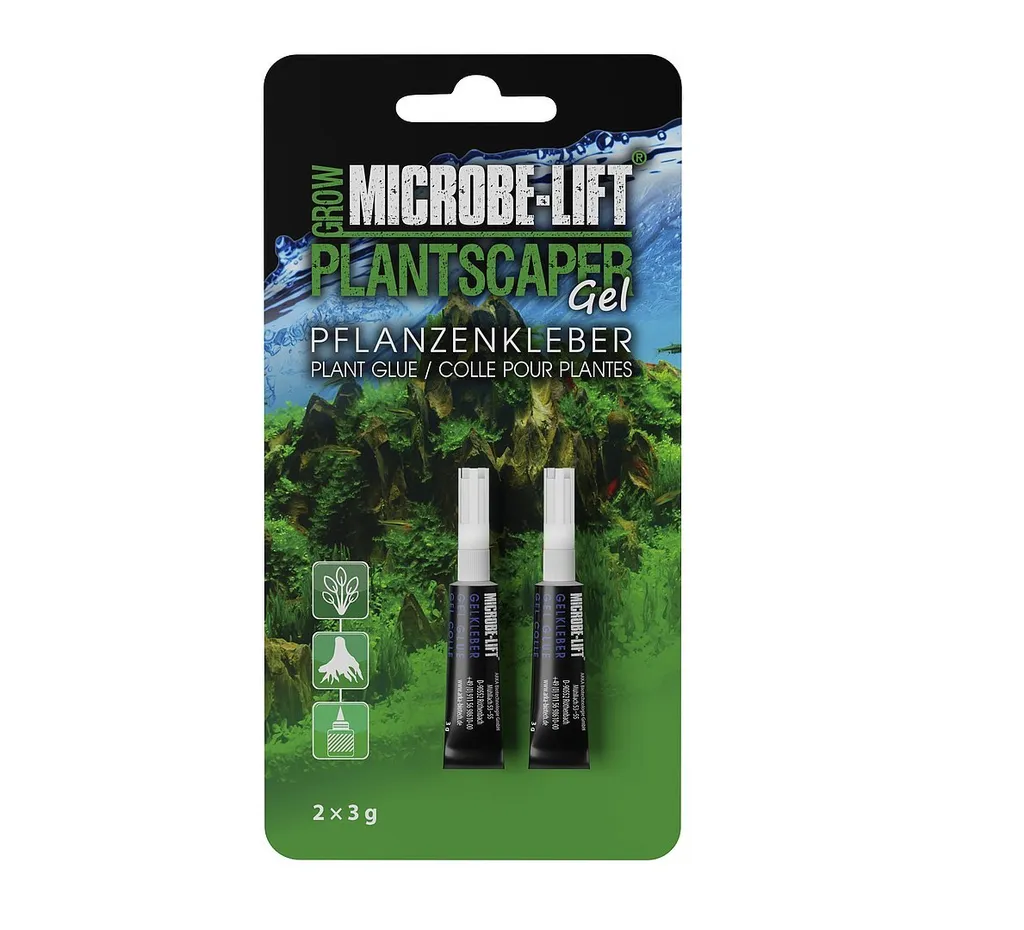 Colla per Piante Acquario Microbe-Lift Plantscaper Gel 2x3g | Atossica