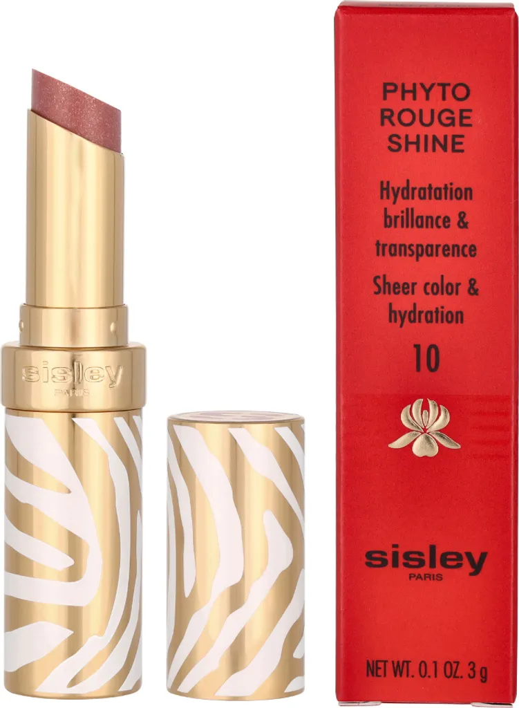 Sisley Phyto-Rouge Shine Lipstick Sheer Nude Rechargeable et Hydratant