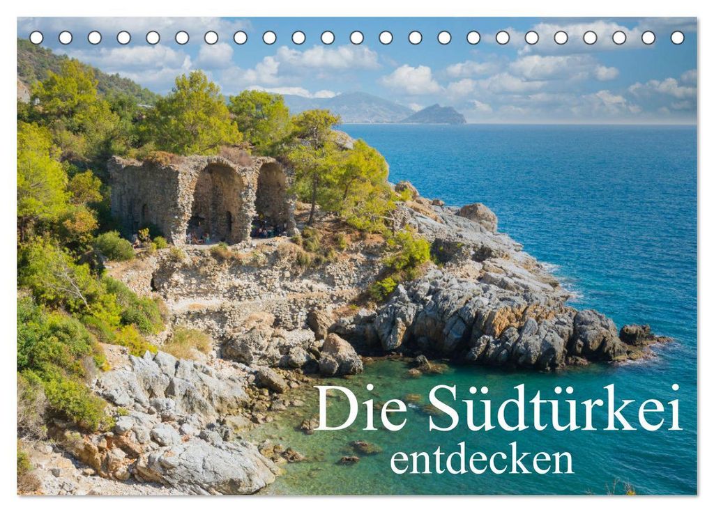Die Südtürkei entdecken (Tischkalender 2027 DIN A5 quer), CALVENDO Monatskalender