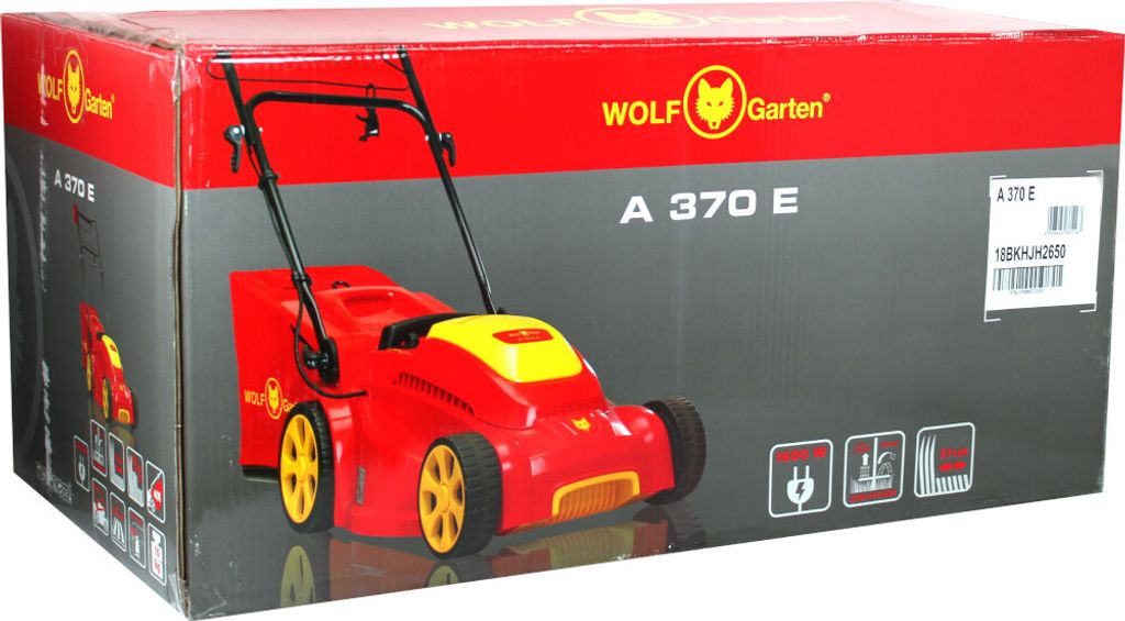 WOLF Garten Elektro Rasenmäher A 370 E, 37cm, 18BKHJH2650 Produktbild 28