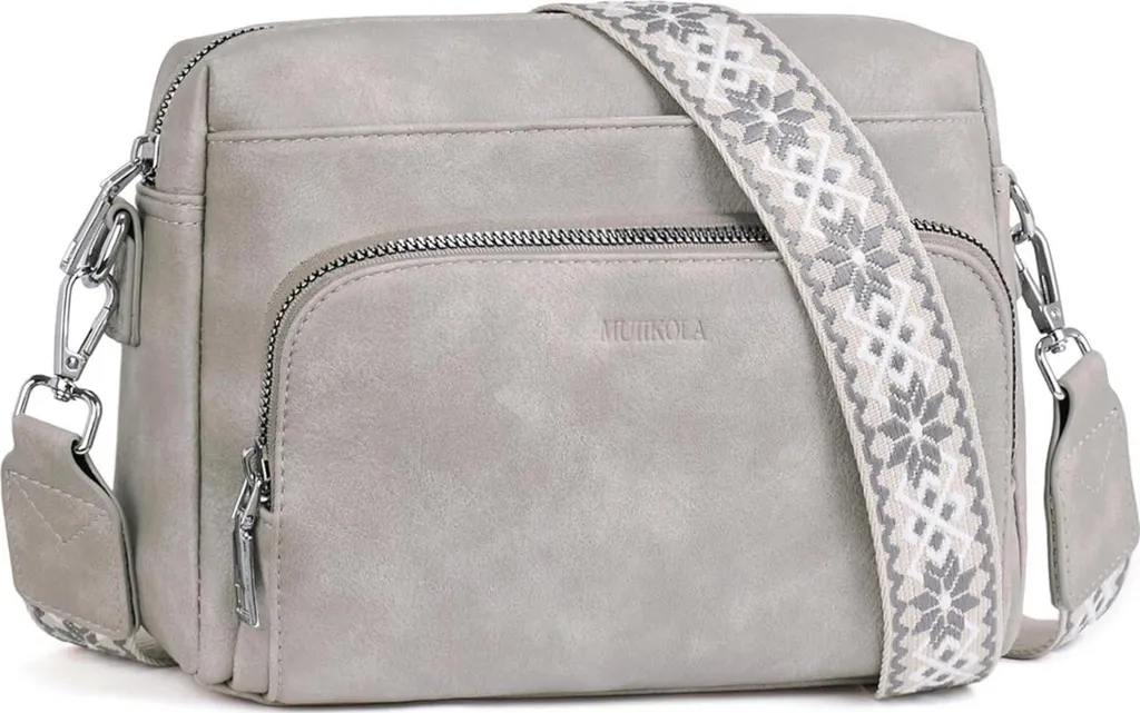 Borsa Tracolla Donna RFID Resistente | Cuoio Sintetico Lavabile