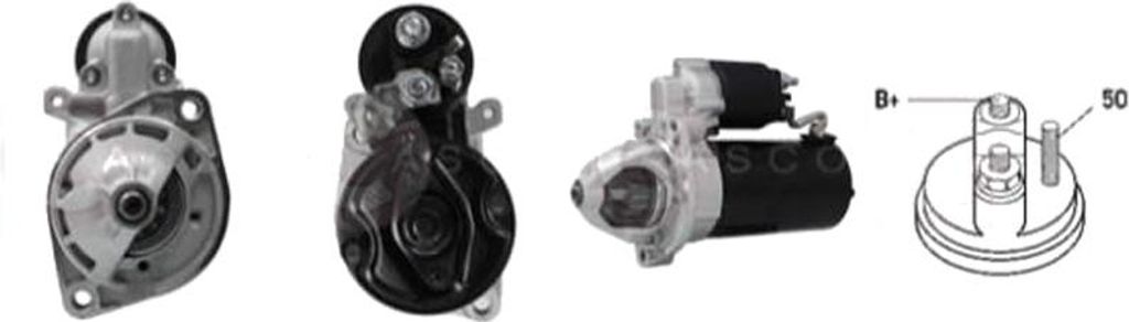 CASCO CST10364AS Starter Anlasser 1,70kW passend für MERCEDES-BENZ C-Klasse Limousine (W204) 12V