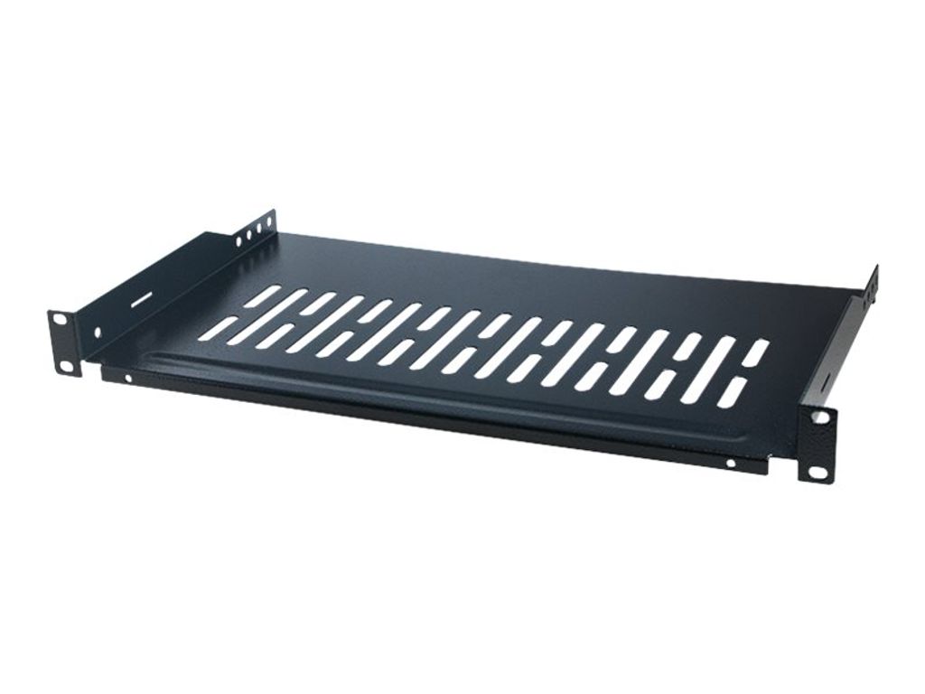 LogiLink 19" Fachboden 1 HE Festeinbau (T)250 mm schwarz