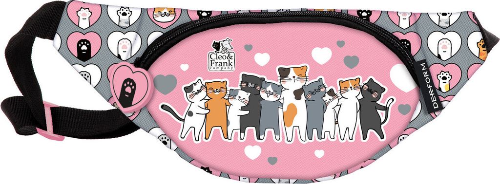 Kinder Katze Gürteltasche Bauchtasche Hüfttasche Outdoor Produktbild 
