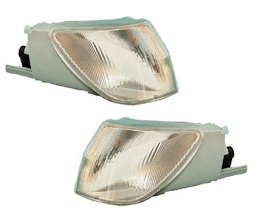 TYC Frontblinker Set für Peugeot 306 1993 - 1997 weiß Silber vorne
