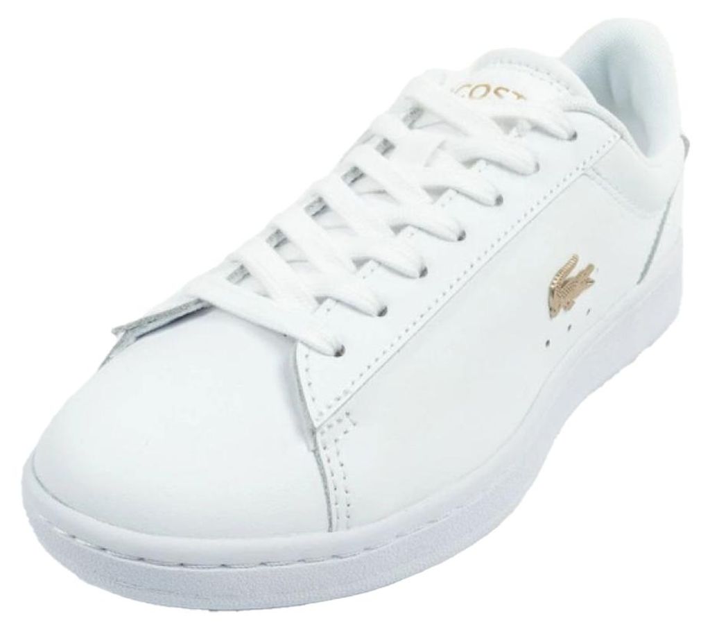 Lacoste - "Carnaby Set" Sneaker für Damen, Leder PP8930 (35,5 EU) (Weiß)