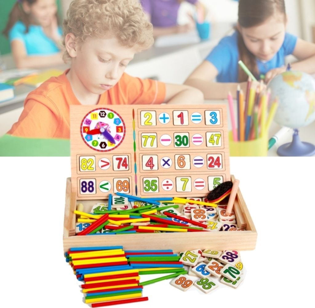 Multifunktion Digital Computing Box Early Teaching Supps Kinder Bildungsspielzeug