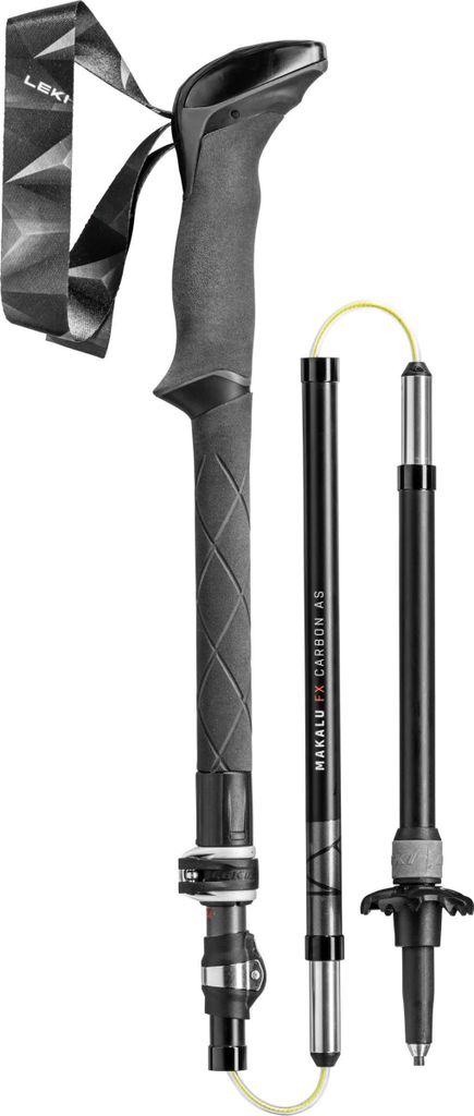 Leki Makalu FX Carbon AS Light Anthracite/Bright Red/Black Obrázek produktu 