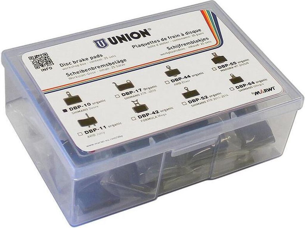 UNION Scheibenbremsbelag "DBP-10" Organisch, für S Werkstattverpa
